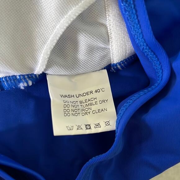 Royal Blue Tankini 2Pc NWOT Woman Size Small - Picture 7 of 10